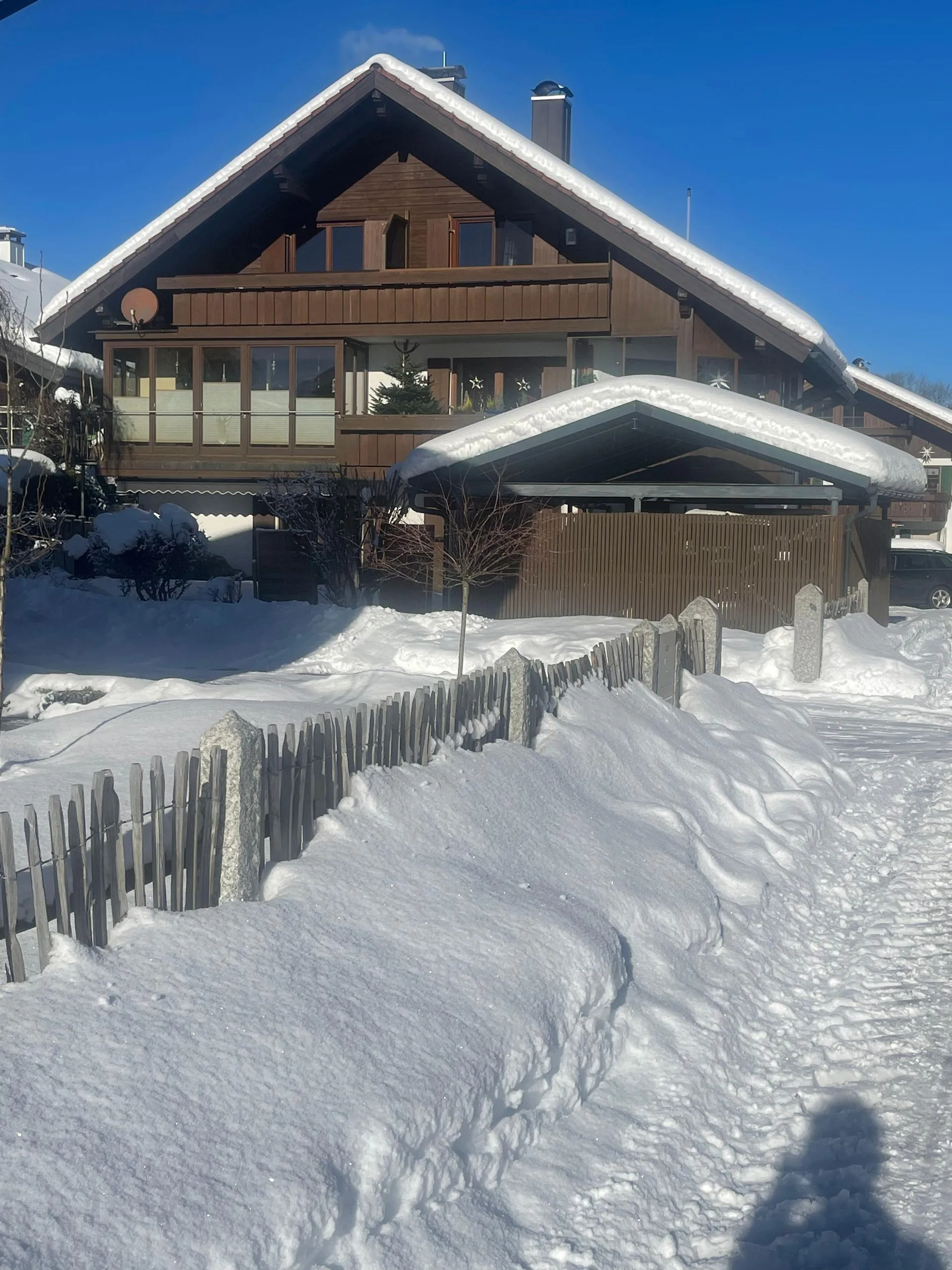 Ferienwohnung Epp im Winter 